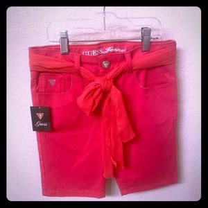 💞Guess Hot Pink Bermuda Shorts💞